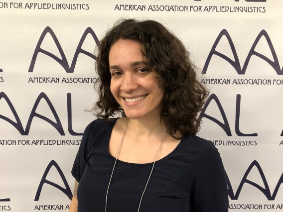Laura Soares at AAAL 2023