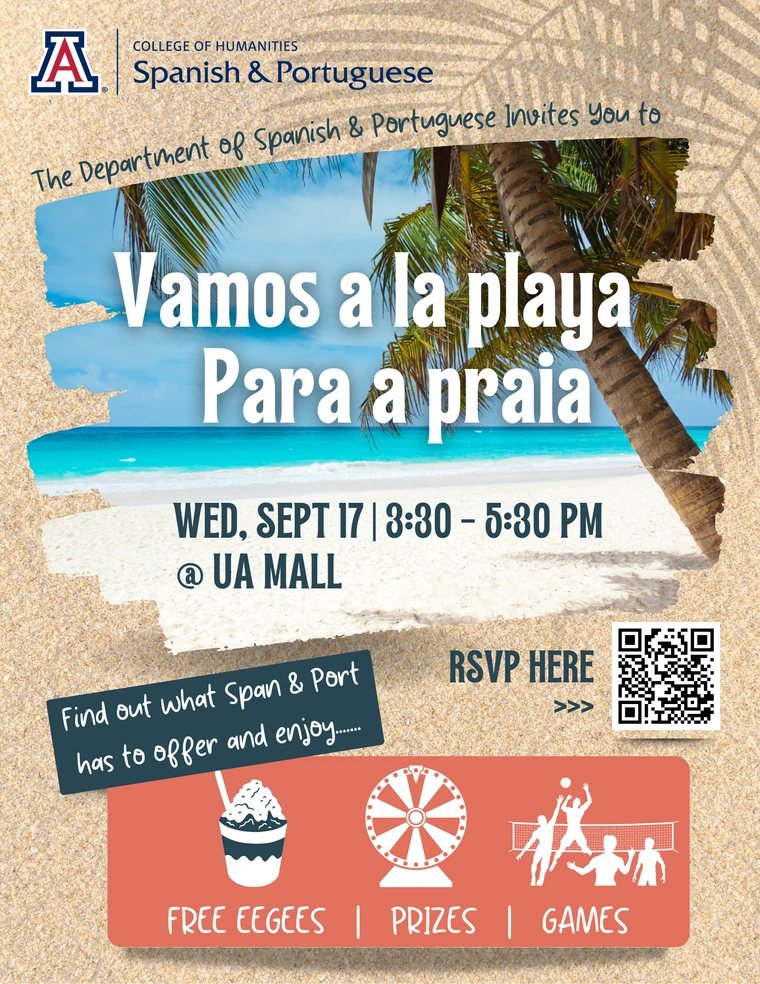 Vamos a la Playa | Para a Praia Flyer