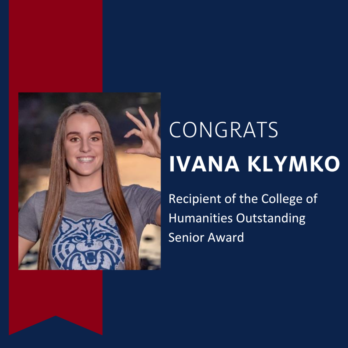 Ivana Klymko 2023 Award
