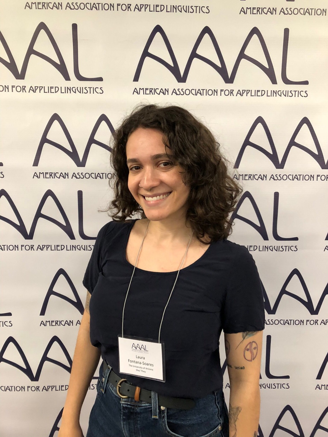 Laura Soares at AAAL 2023