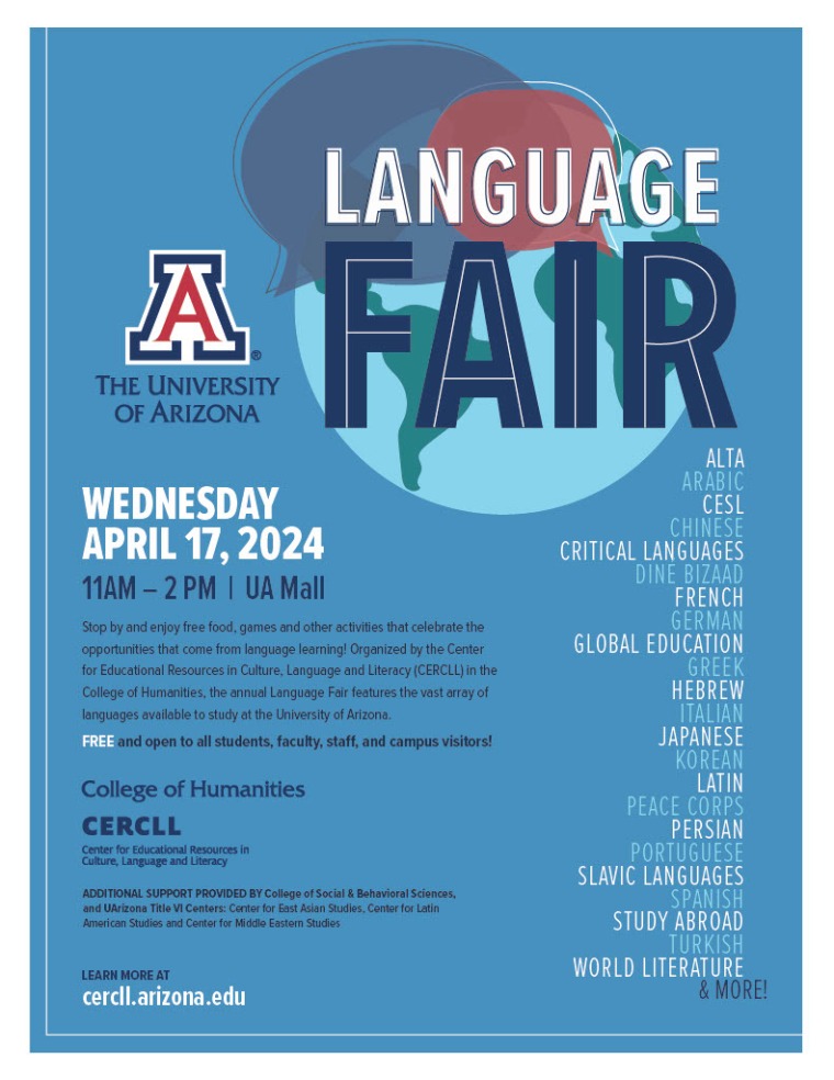 Language Fair 2024 Flyer